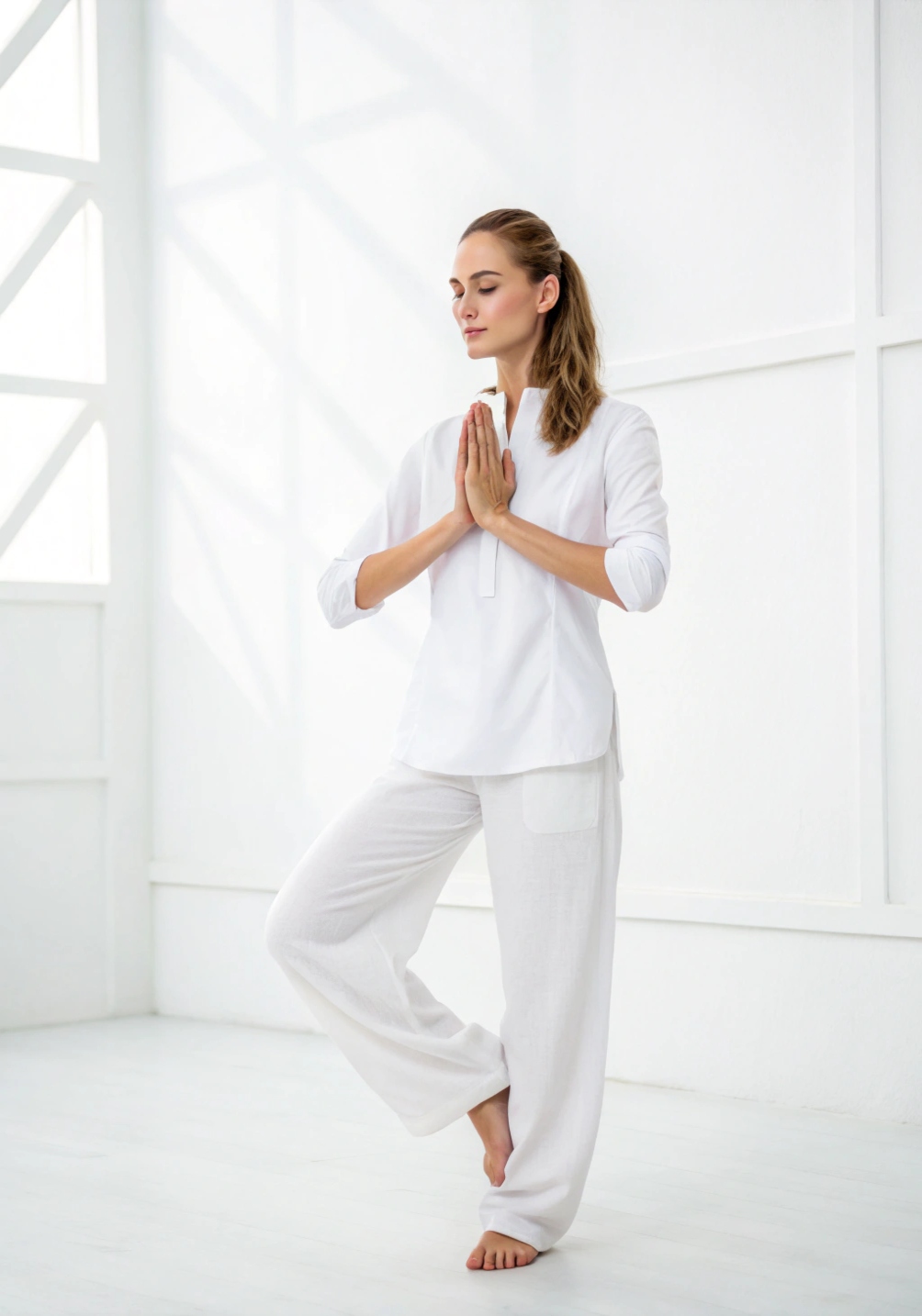 Yoga benefits demonstration